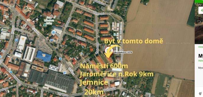 Prodej, Byt 2+1, Moravské Budějovice