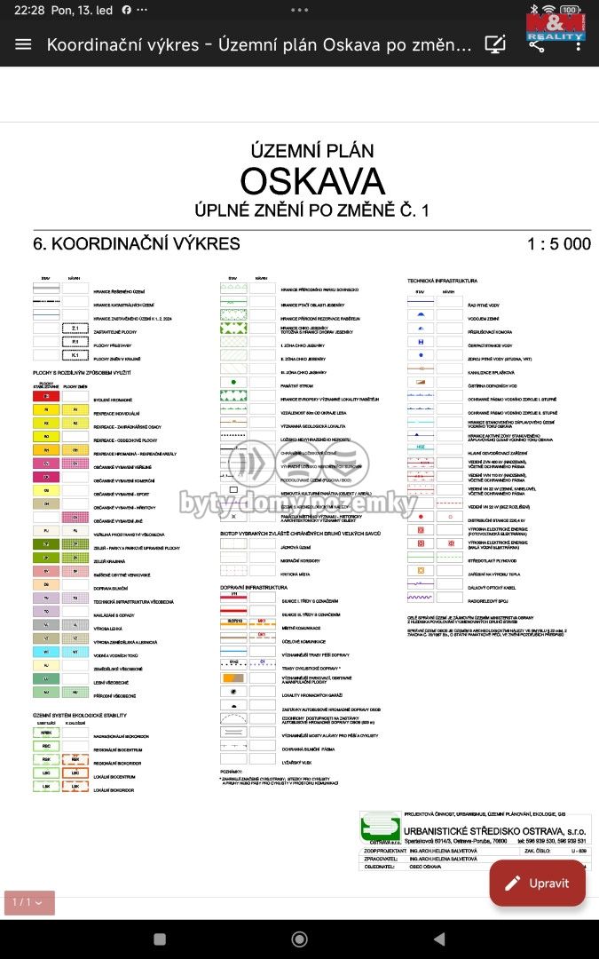 Prodej, Louka, Oskava