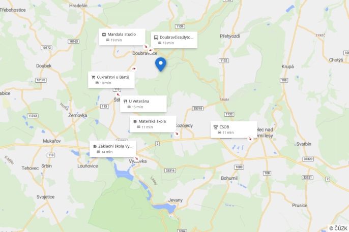Prodej, Chata, Doubravčice