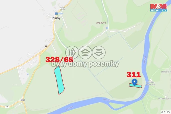 Prodej, Pole, 9565 m², Dolany