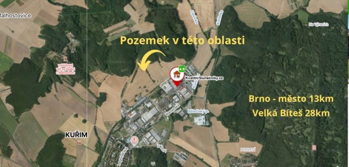 Prodej, Pole, Kuřim