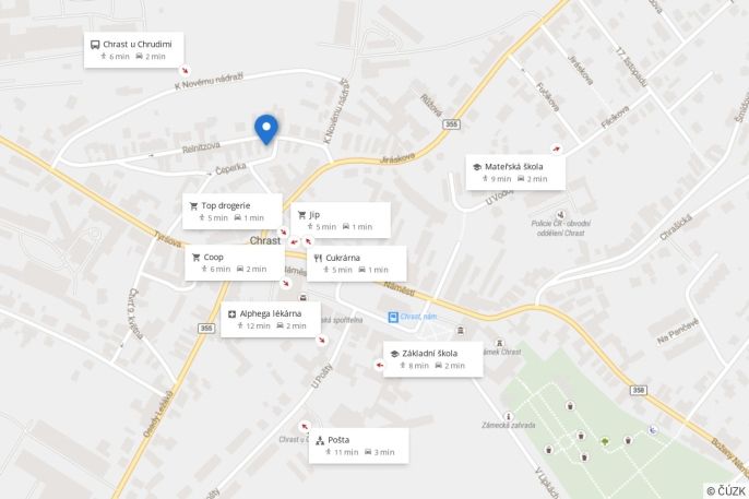 Prodej, Rodinný dům, Chrast