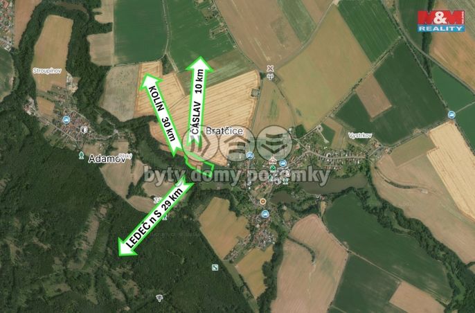 Prodej, Pole, Bratčice