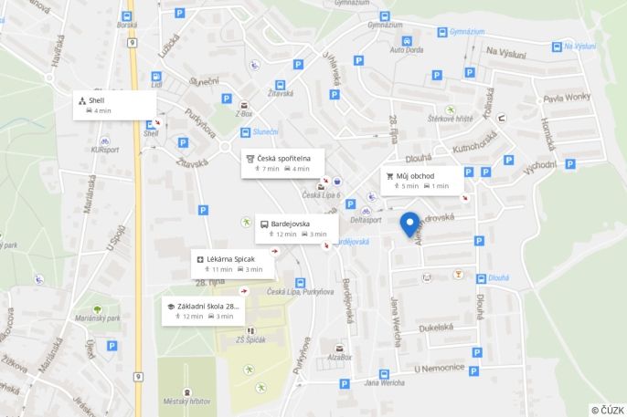 Pronájem, Byt 3+1, Česká Lípa
