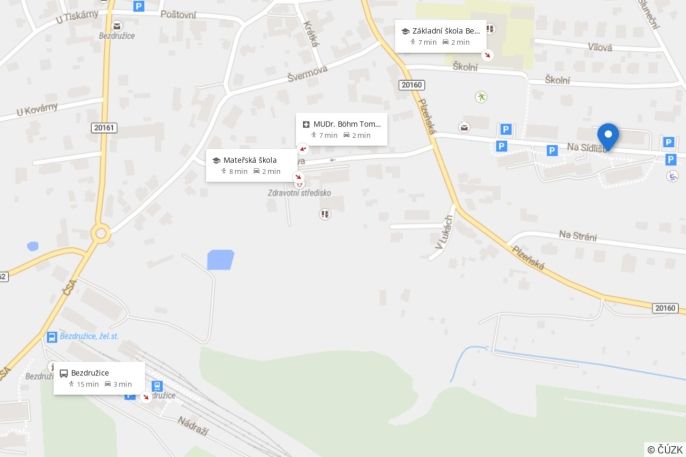 Pronájem, Byt 1+kk, Bezdružice