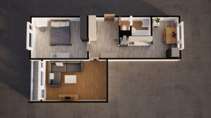 Prodej, Byt 2+1, Bílina