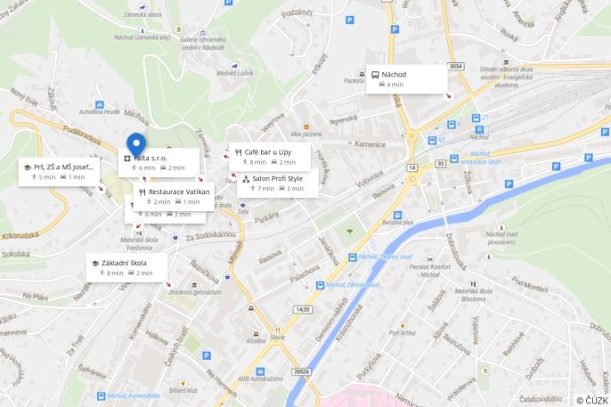 Pronájem, Byt 3+kk, Náchod