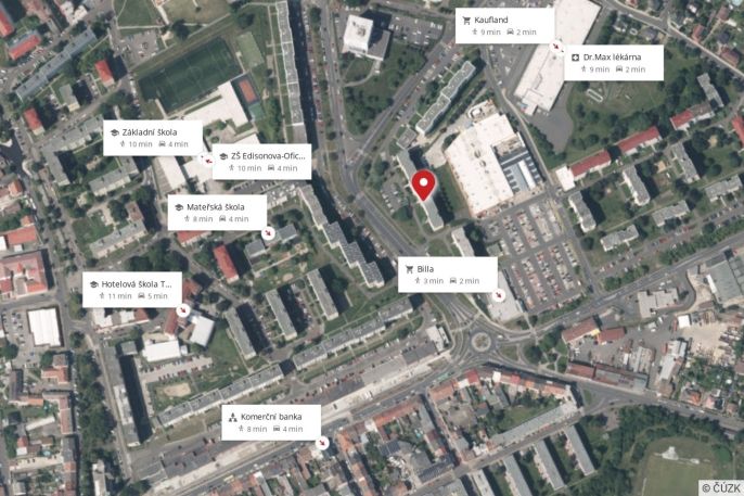 Prodej, Byt 2+kk, Teplice