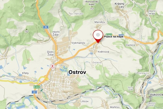 Prodej, Pozemek k bydlení, Ostrov