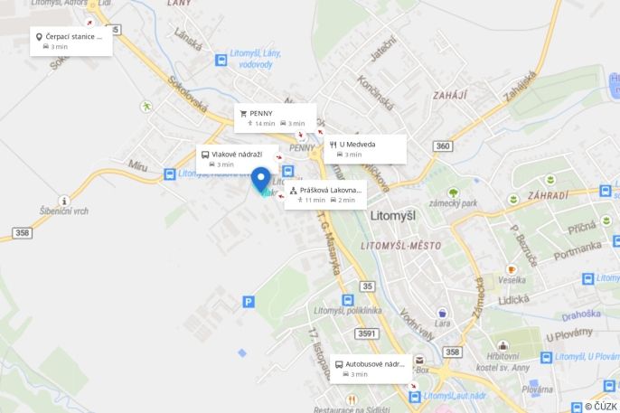 Prodej, Komerční pozemky, Litomyšl