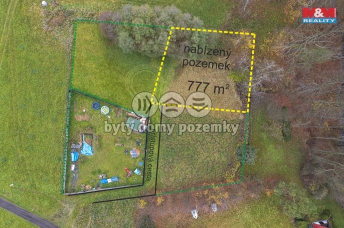 Prodej, Pozemek k bydlení, Huntířov
