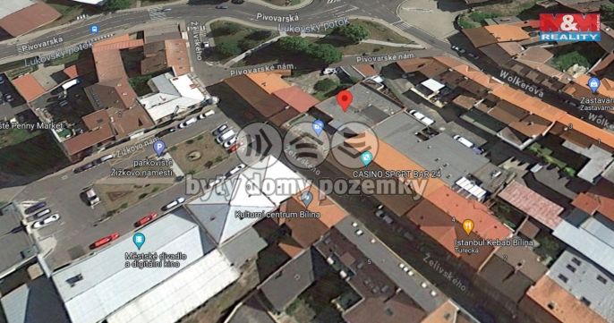 Prodej, Obchod a služby, Bílina