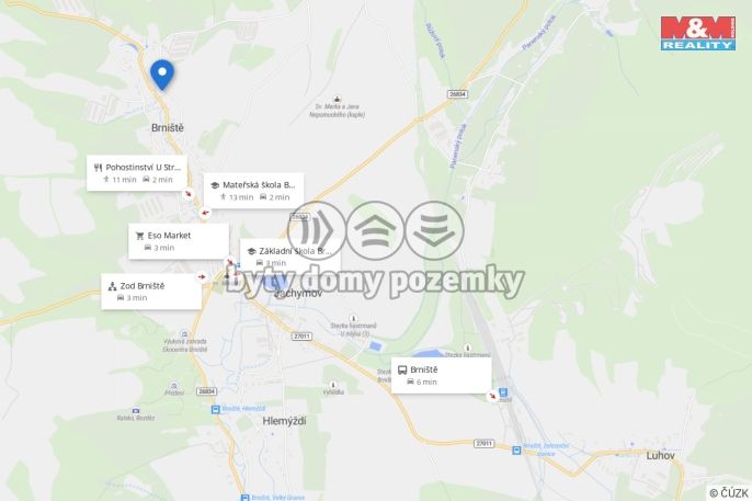 Prodej, Rodinný dům, Brniště