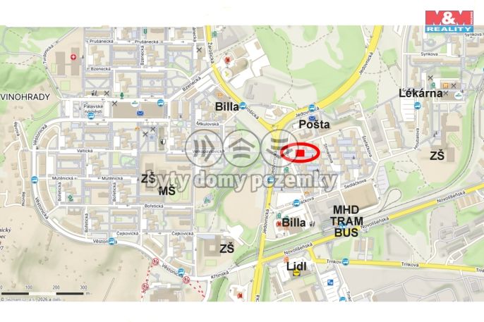 Prodej, Byt 3+1, Brno