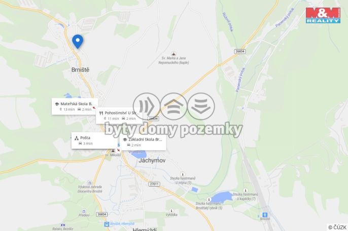 Pronájem, Rodinný dům, Brniště