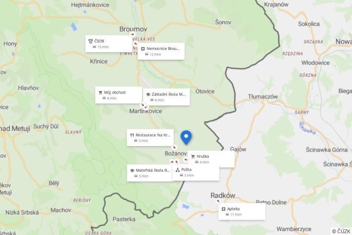 Prodej, Pozemek k bydlení, Božanov