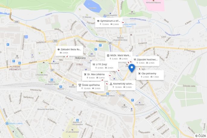 Prodej, Byt 4+1, Rokycany