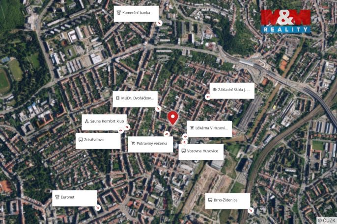 Pronájem, Byt 2+kk, Brno