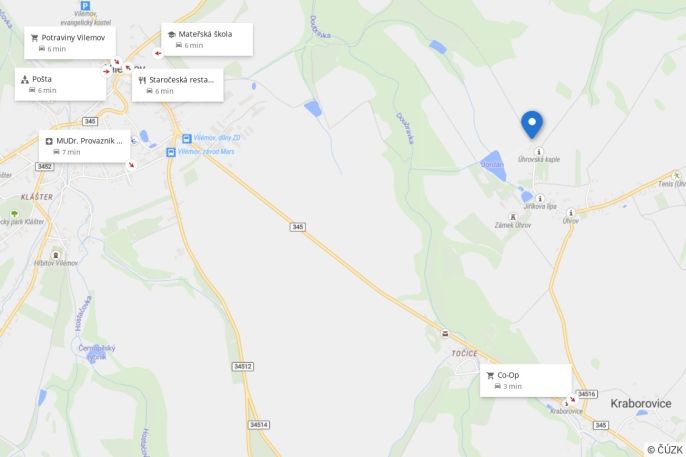 Prodej, Rodinný dům, Kraborovice