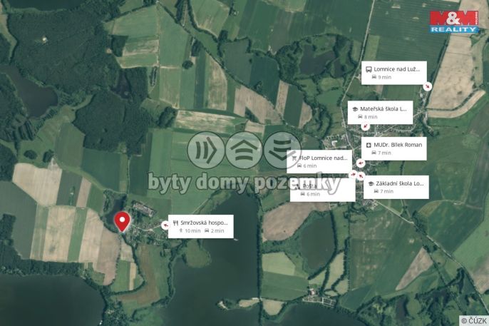 Prodej, Pozemek k bydlení, Smržov