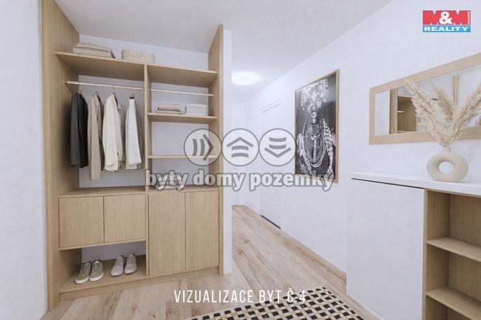 Prodej, Byt 2+kk, Žleby