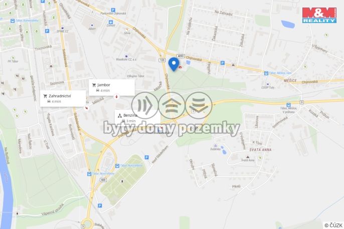 Prodej, Chata, Tábor