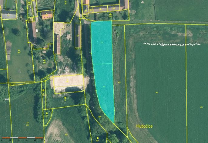 Prodej, Pozemek k bydlení, Albrechtice nad Vltavou