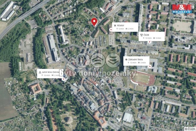 Prodej, Nájemní dům, Ostrov