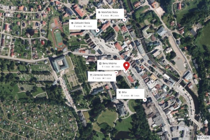 Pronájem, Byt 3+1, Vrchlabí