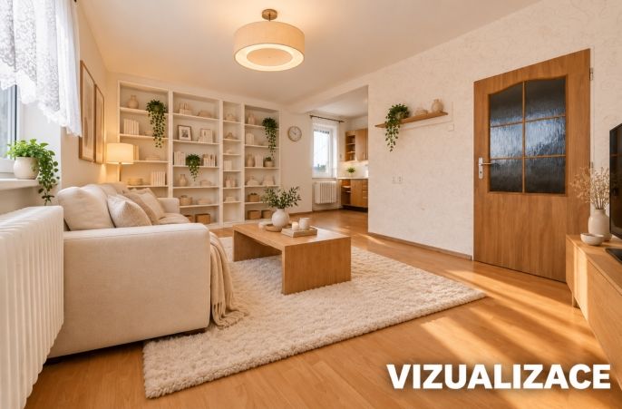 Prodej, Byt 3+1, Velká Bystřice