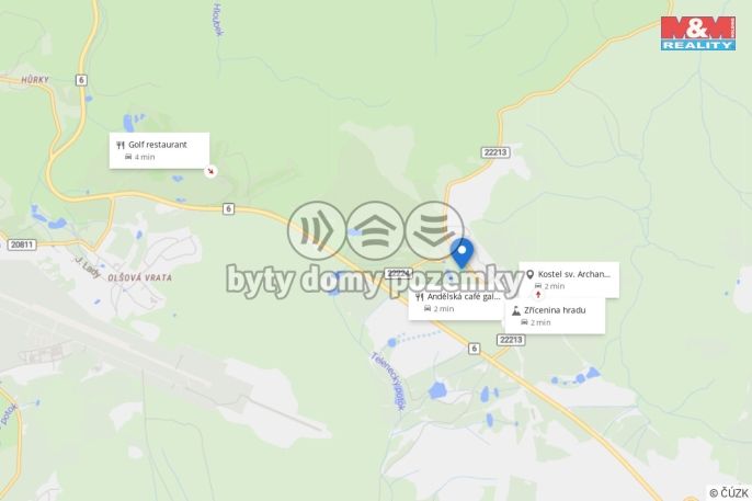 Prodej, Pozemek k bydlení, Andělská Hora