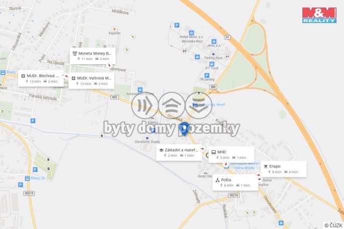 Prodej, Obchod a služby, Ostrovačice