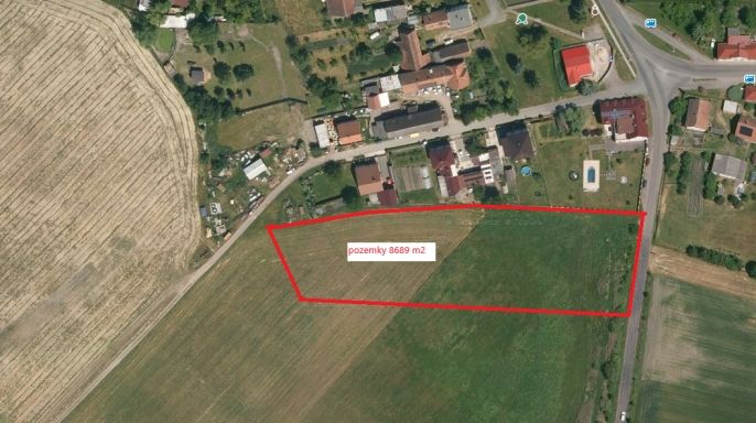 Prodej, Pozemek k bydlení, Újezd u Přelouče