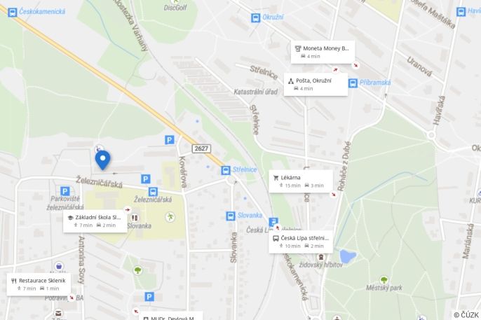 Pronájem, Byt 2+1, Česká Lípa