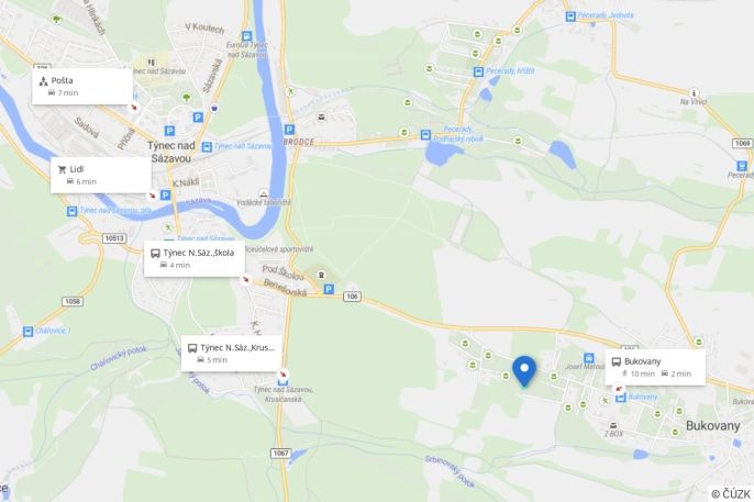 Prodej, Pozemek k bydlení, Bukovany