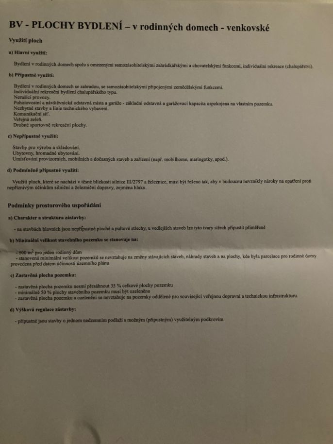 Prodej, Pozemek k bydlení, Čtveřín