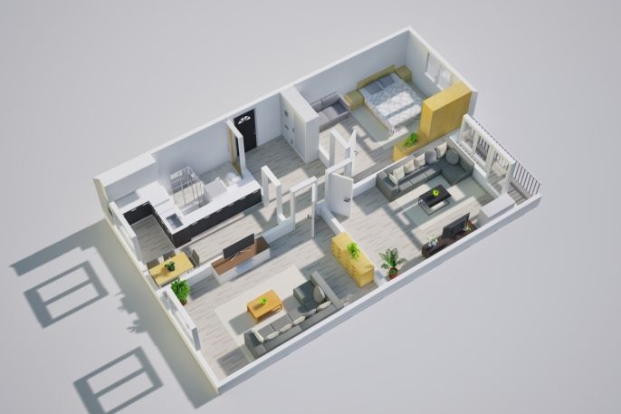 Prodej, Byt 3+1, Krupka