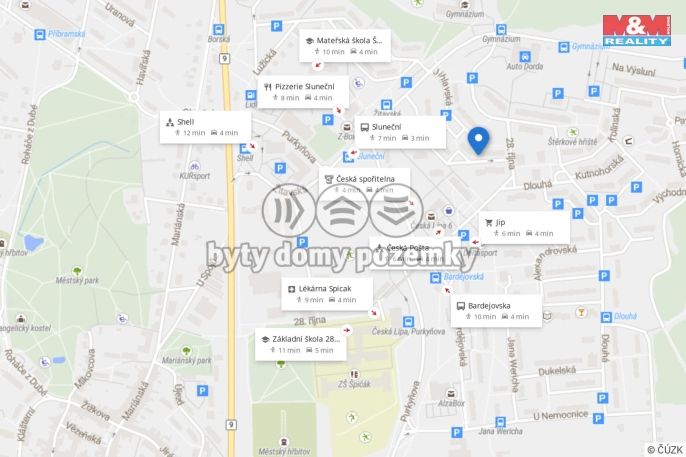 Pronájem, Byt 3+1, Česká Lípa