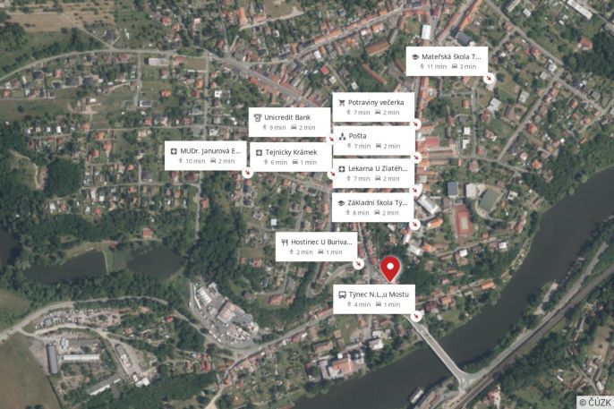 Prodej, Rodinný dům, Týnec nad Labem