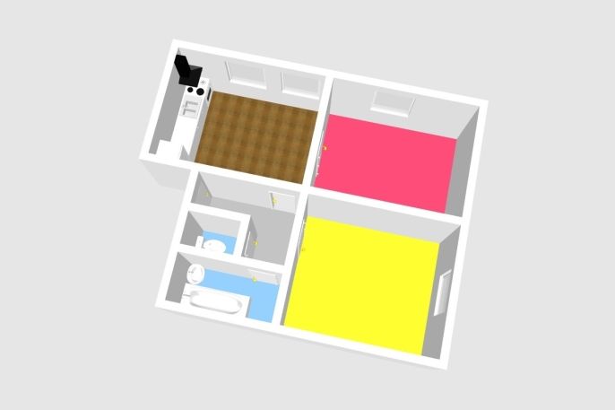 Pronájem, Byt 3+kk, Ronov nad Doubravou