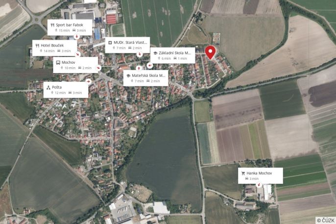 Pronájem, Rodinný dům, Mochov