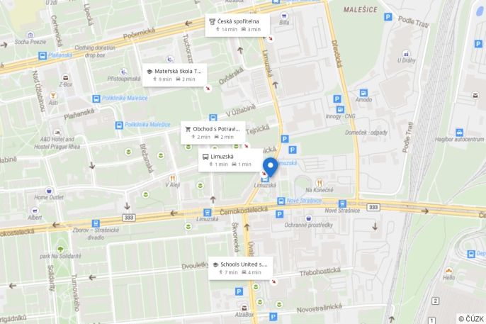 Pronájem, Byt 2+kk, Praha
