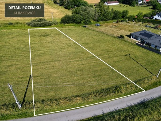 Prodej, Pozemek k bydlení, Klimkovice