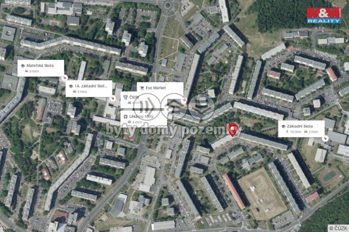 Prodej, Byt 3+1, Most