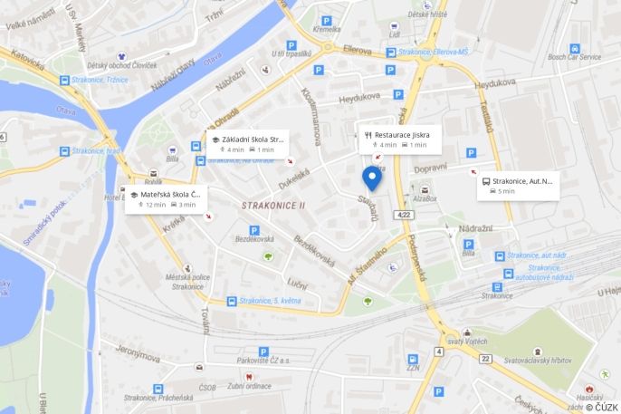 Pronájem, Byt 2+1, Strakonice