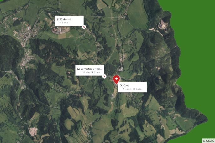 Pronájem, Chalupa, Bernartice