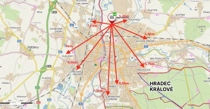 Prodej, Zahrada, Hradec Králové