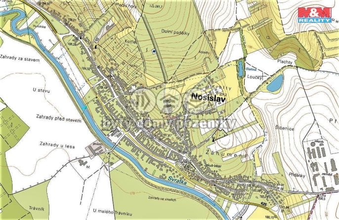Prodej, Vodní plocha, Nosislav