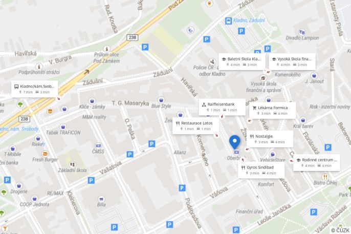 Pronájem, Byt 2+1, Kladno