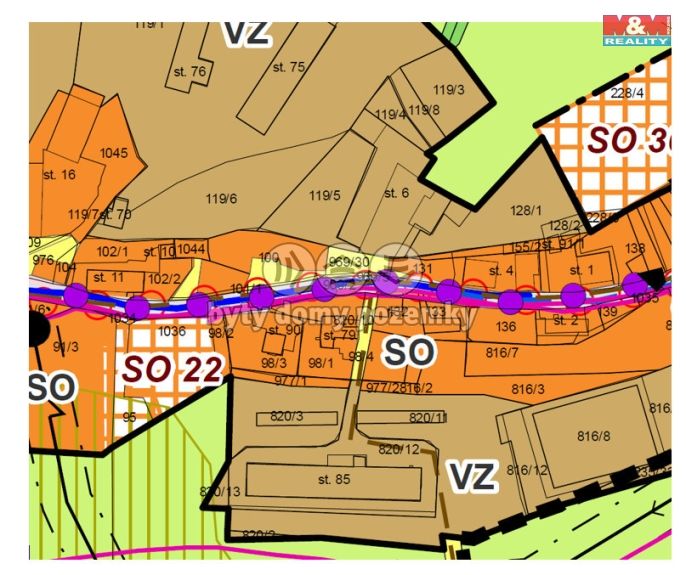 Prodej, Pozemek k bydlení, Malšovice